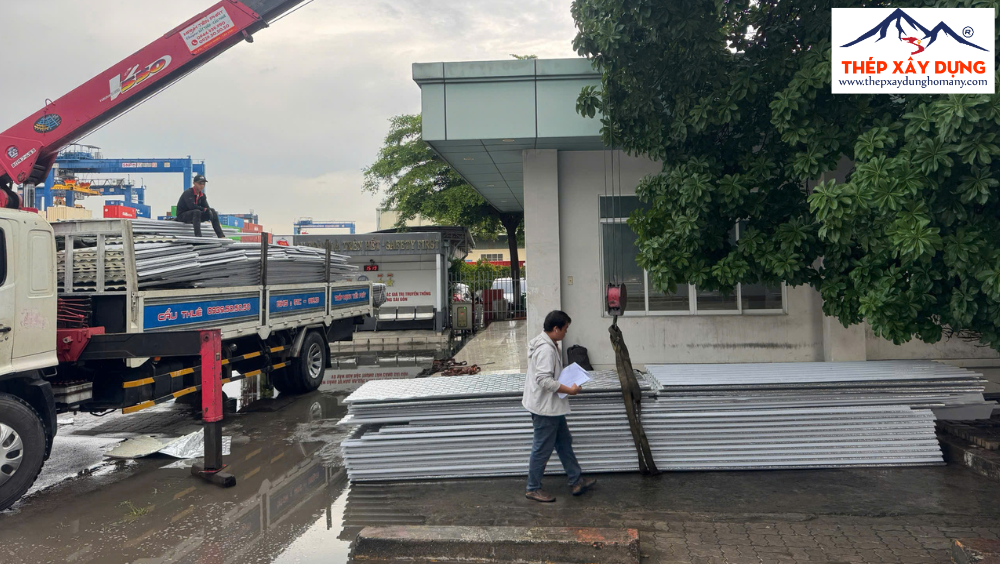 Bảng Báo Giá Tôn Nhôm Cán Dập 9 Sóng Vuông | TÔN THÉP NHẬT MINH
