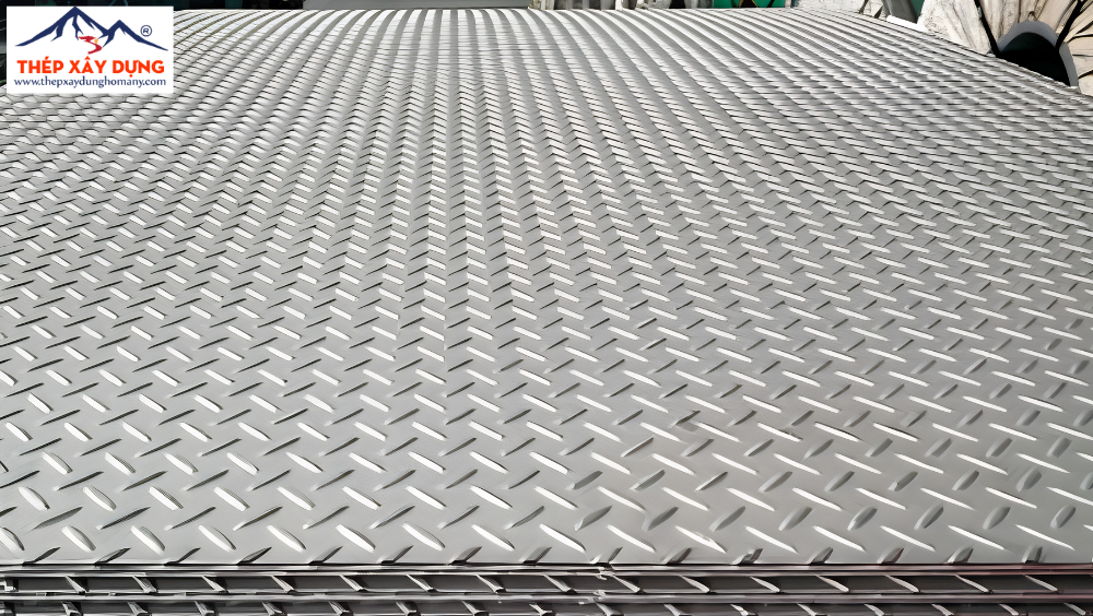 Tấm Inox Gân Chống Trượt - Báo Giá Cắt Theo Yêu Cầu